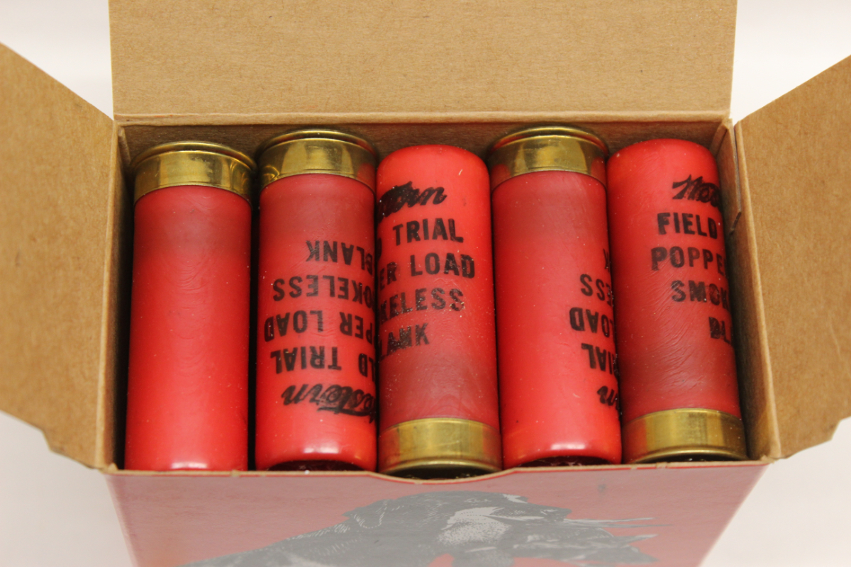 Winchester Western 12GA Popper Load Dog Training Box 30 years old now