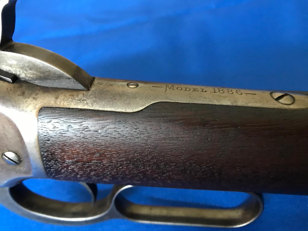 Winchester Model 1886, 40-65 W. C. F., 26 Octagon Barrel Lever Rifle .40-65 Winchester - Picture 9