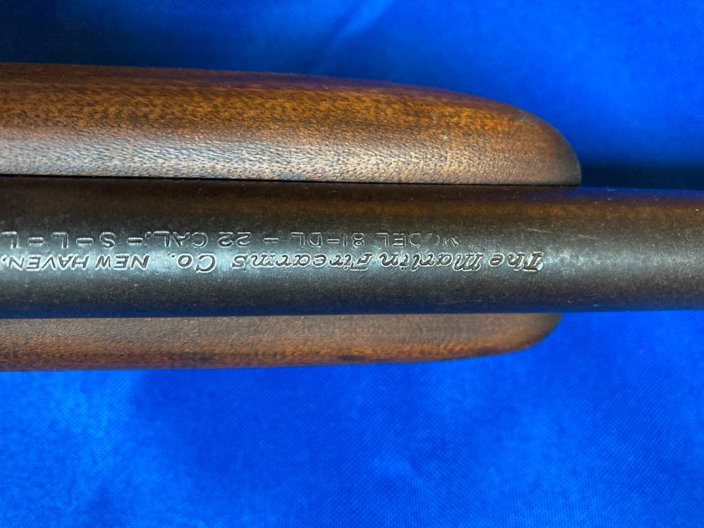 Marlin Model 81 DL. Early Style Bolt Rifle 22 .22 LR - Picture 2