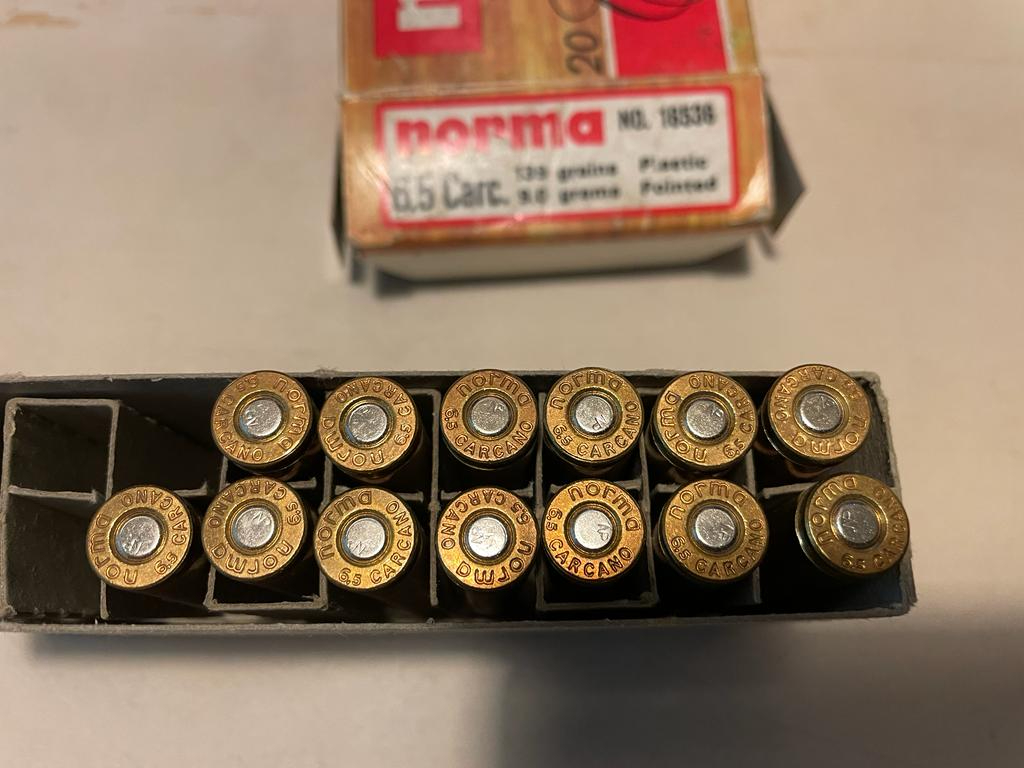 6 5 carcano norma ammo 139 grain 6 552mm carcano 17311158 gunauction
