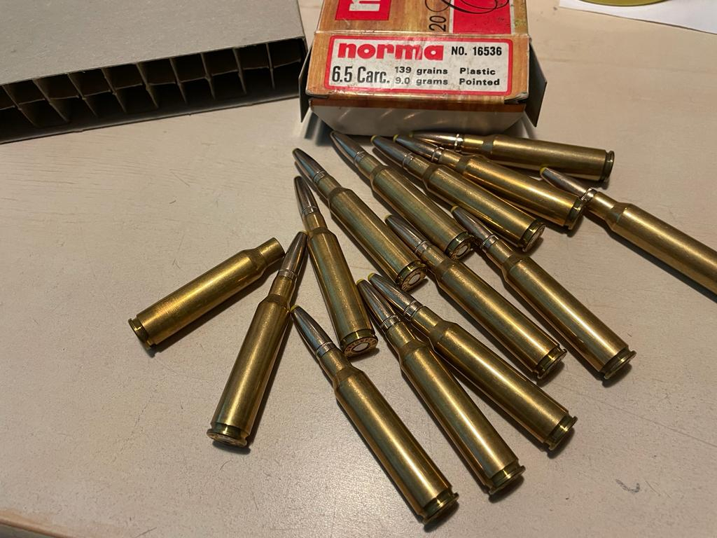 6 5 carcano norma ammo 139 grain 6 552mm carcano 17311158 gunauction
