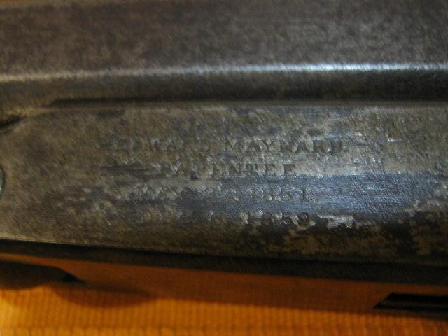 Massachusetts Arms Co Edward Maynard, 22 cal. pats., 1851 & 1859 .22 LR - Picture 4