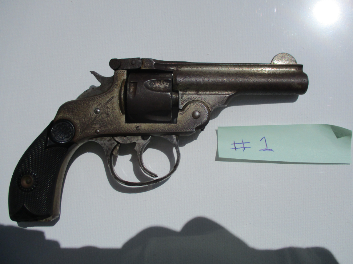 UK盤2ndプレス/REVOLVER ANDREW FYRBERG,HOPKINTON, MASS.& Co. PAT. AUG. 4 1903 BY