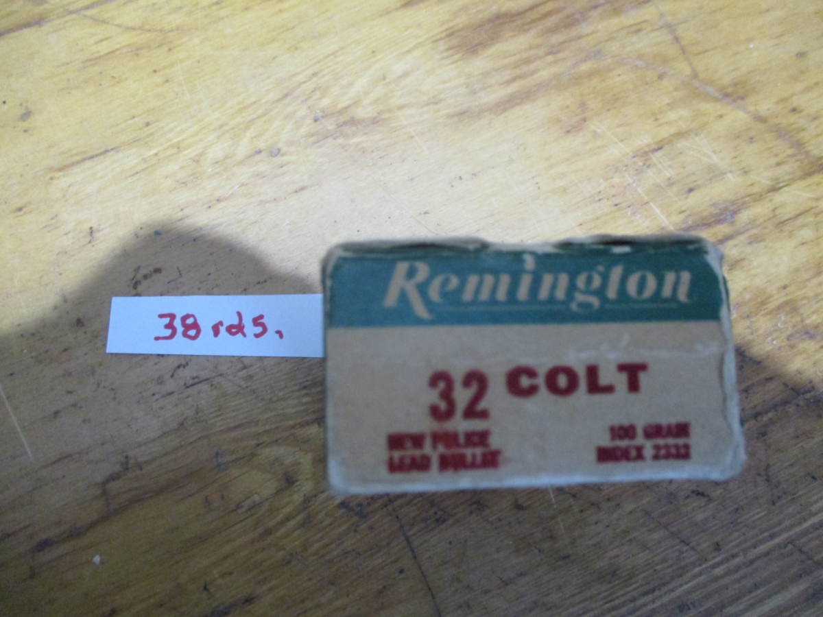 37 Rounds Of Remington Brand .32 Colt New Police Ammo .32 Colt For Sale ...