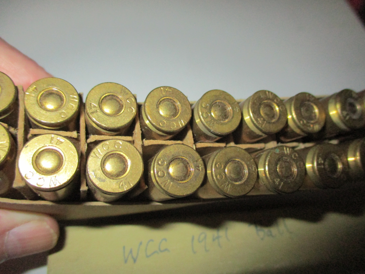 Western Cartridge Company FULL BOX of 20 ROUNDS .30-06 HEADSTAMPED WCC ...