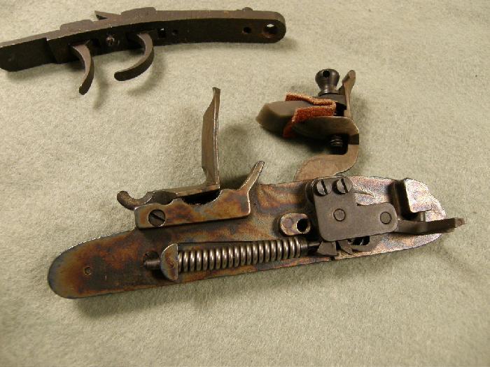 Thompson Center Hawken Flintlock Rifle Lock Parts Picture