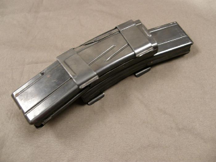 Pair 30 Rnd M1 Carbine Magazines & Jungle Clip For Sale at GunAuction