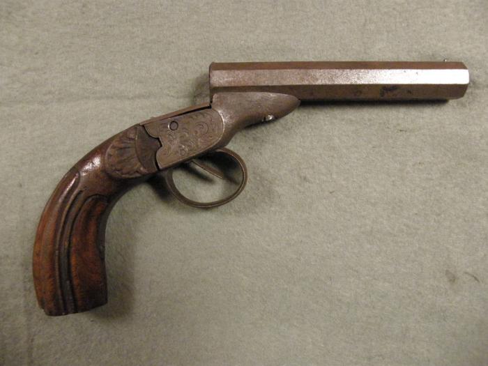 Antique Belgian Percussion or Parlor Pistol Parts