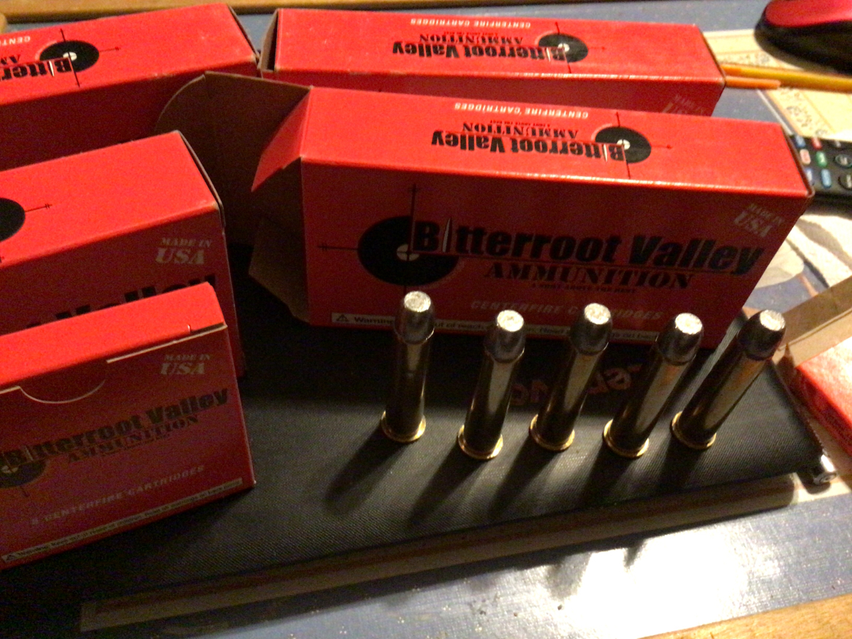 Bitterroot Valley Ammunition Bitterroot Valley 4570 Govt Ammunition