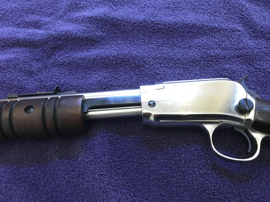 Rossi Firearms Rossi Model 62 Sa 22 Pump Action Stainless Steel .22 Lr ...