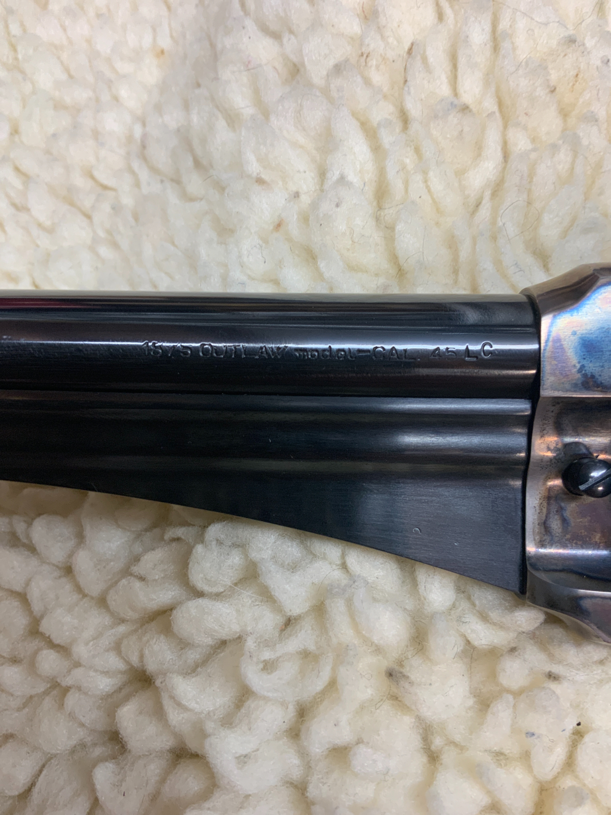 Uberti 1875 Outlaw 45 Colt 5.5 Custom Grips .45 Long Colt For Sale at ...