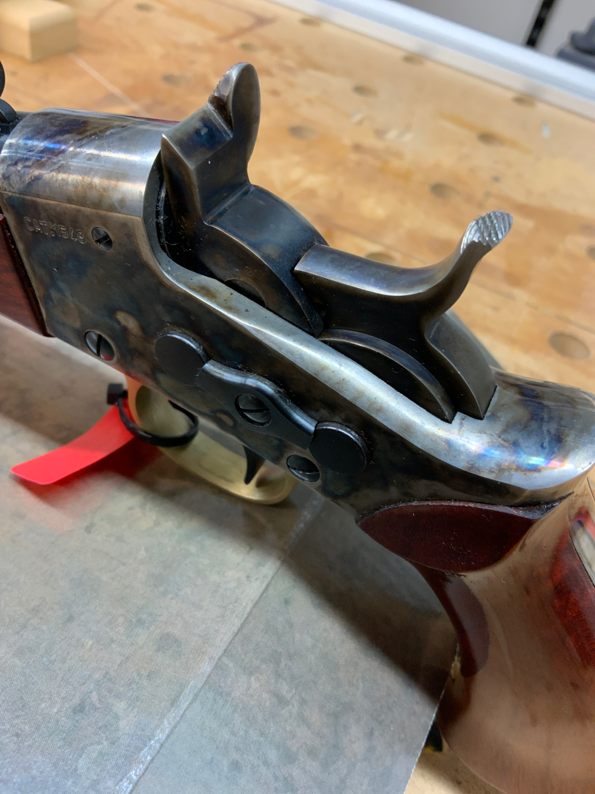 Uberti Taylor Remington Rolling Block Pistol, New In Box .22 Long For ...