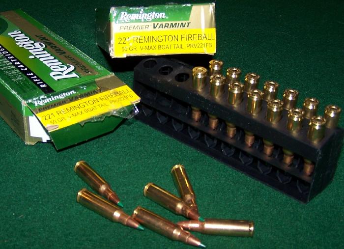 Remington .221 fireball (7) boxes 50 grain Varmint