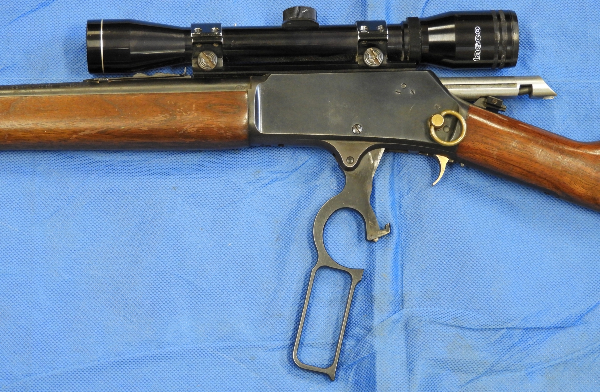 Marlin 336t Texan 1971 Saddle Ring Lever Action Carbine Good-Very Good ...