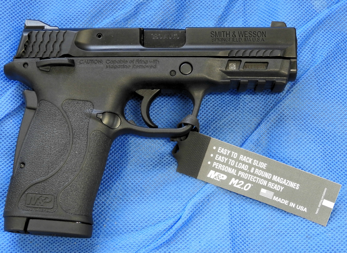 Smith & Wesson S&W M&P .380 Shield EZ 4 MAG SPECIAL Thumb Safety New