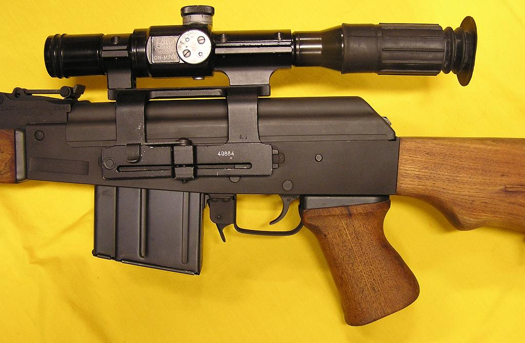 Zastava Arms Yugoslavian M-76 Zastava Semi-Auto Sniper Rifle, 8mm 8mm Mauser - Picture 2