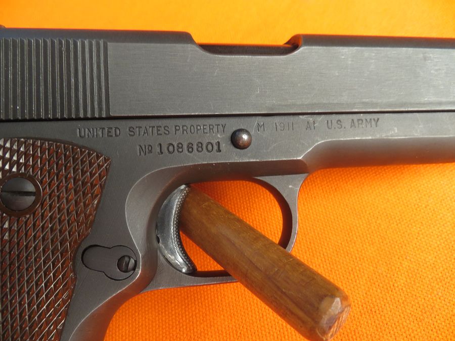 US&S - US&S  1911A1, US Military WWII - Picture 6