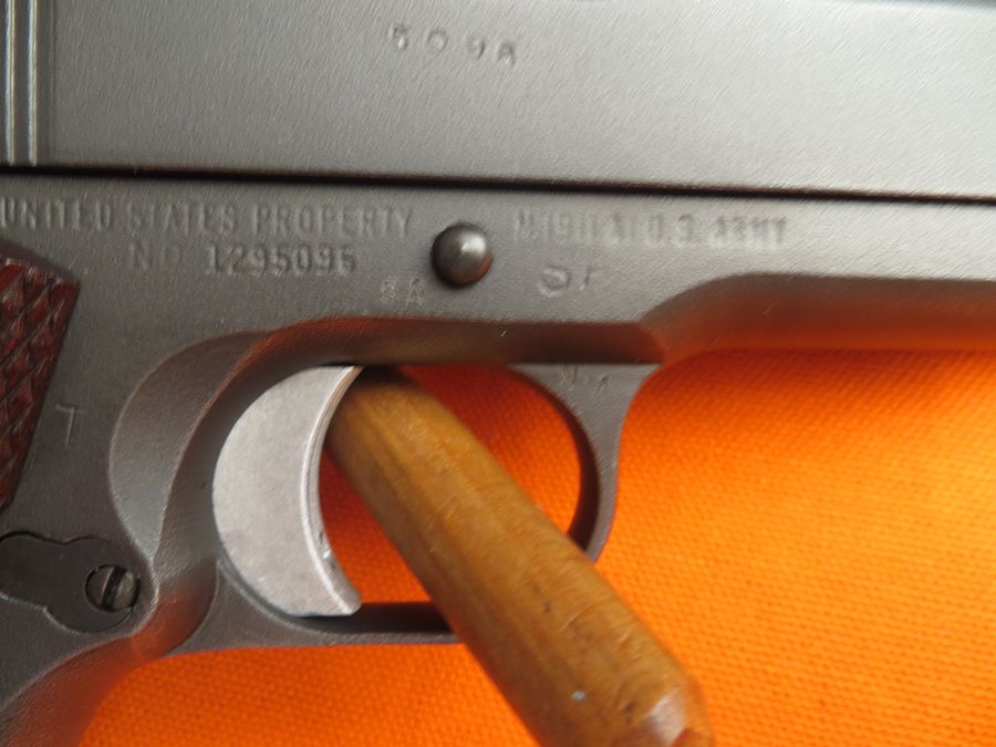Remington Rand - 1911A1 Army National Match Pistol, US Military - Picture 2