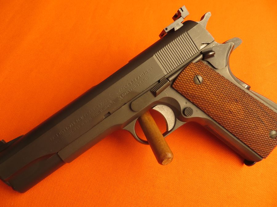Remington Rand - 1911A1 Army National Match Pistol, US Military - Picture 4