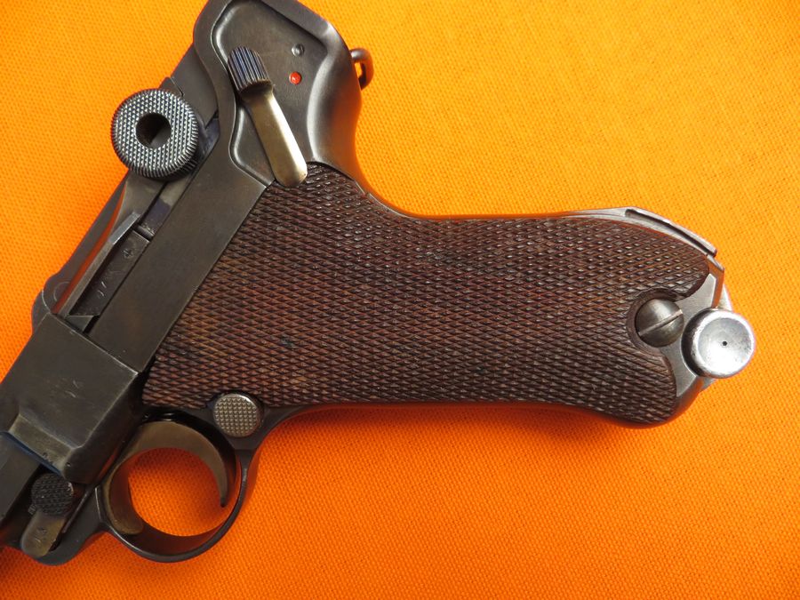 Persian - Persian Artillery Luger with Holster Board, rare. - Picture 7