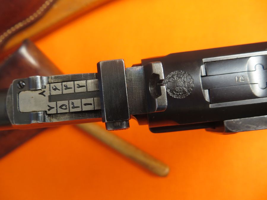 Persian - Persian Artillery Luger with Holster Board, rare. - Picture 5