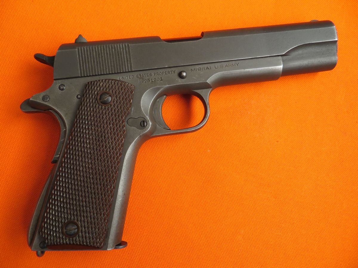 Colt 1911a1, Us, Made In 1941 .45 Acp For Sale at GunAuction.com - 15341686