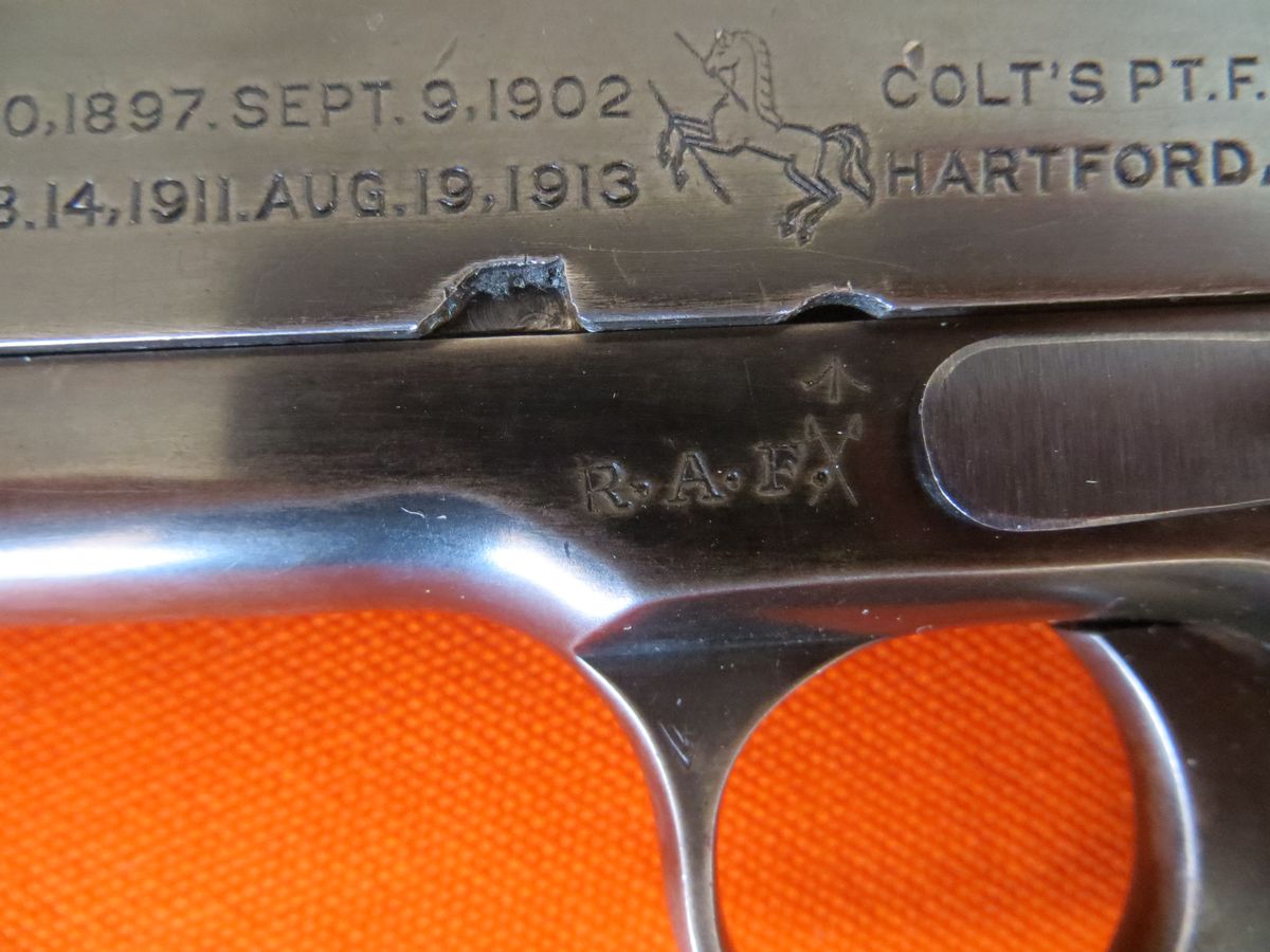  - Colt 1911 Webley, Royal Air Force Issue - Picture 5