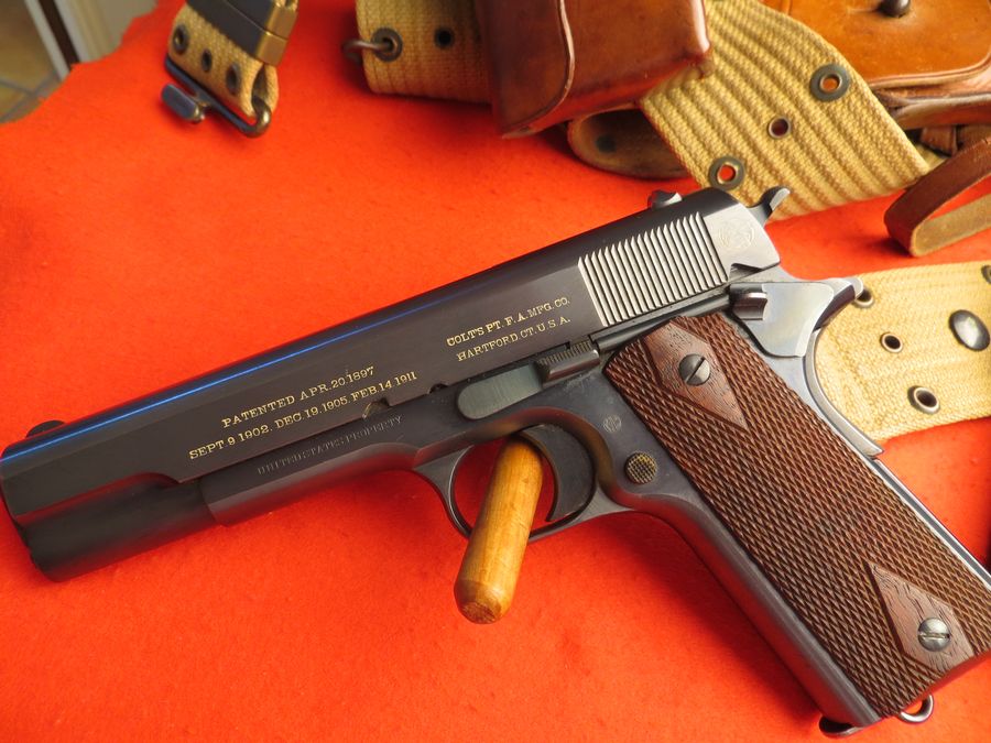 Colt 1911, five digit made in 1913, excellent .45 ACP - Picture 1