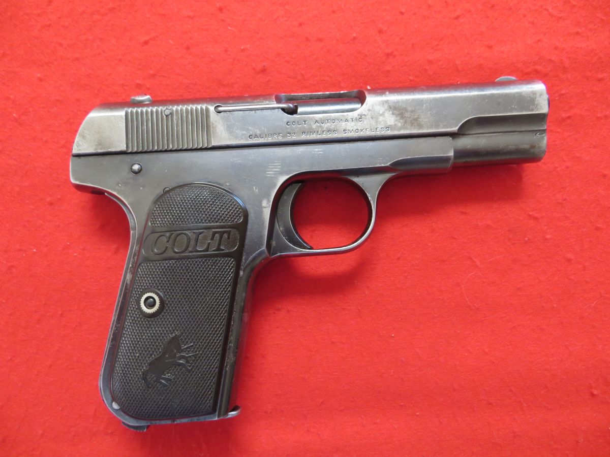  - Colt model 1903 hammerless Pocket auto - Picture 2