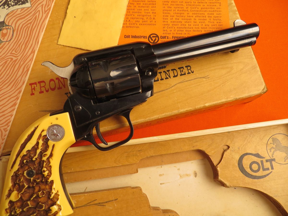 Colt Frontier Scout `62 Dual Cylinder Boxed 22 Lr For Sale At 16447174