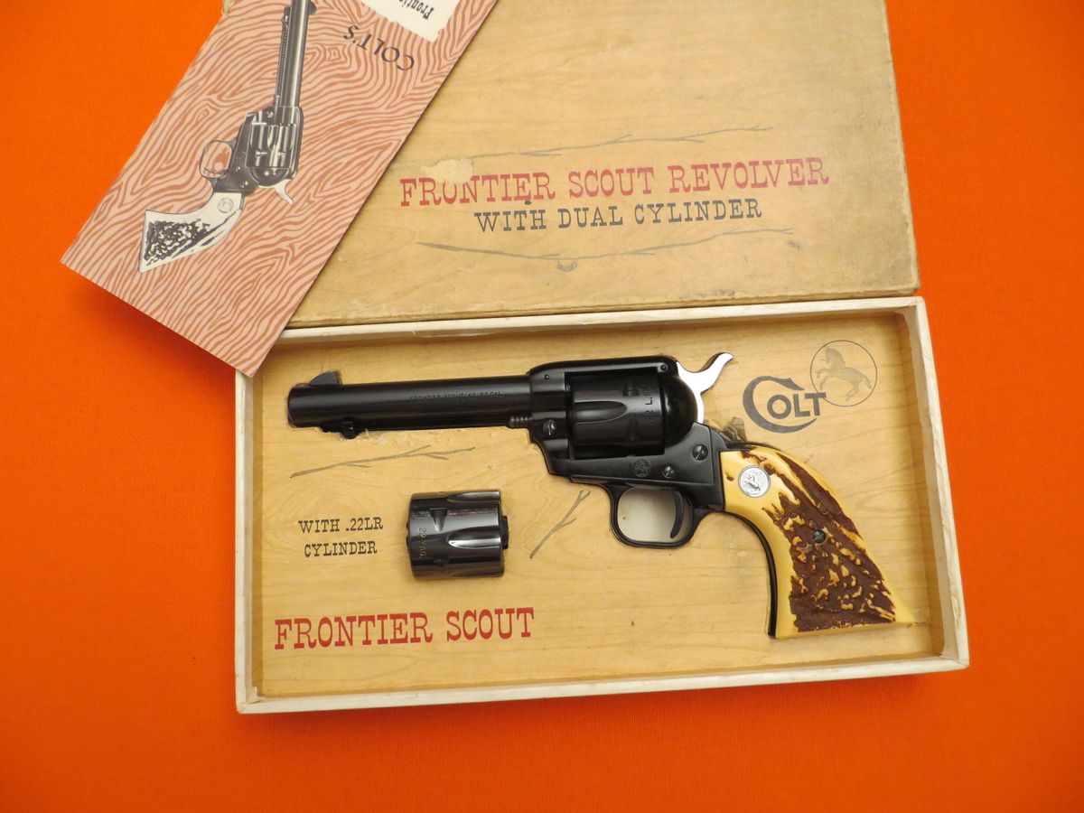 Colt Frontier Scout 62 Dual Cylinder 22 Lr For Sale At