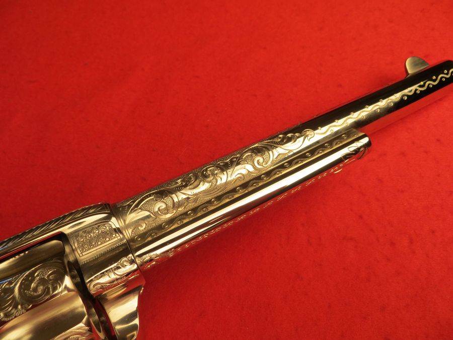 Colt SAA Factory Engraved, Turnbull Refurb. to new .44-40 Win. - Picture 8