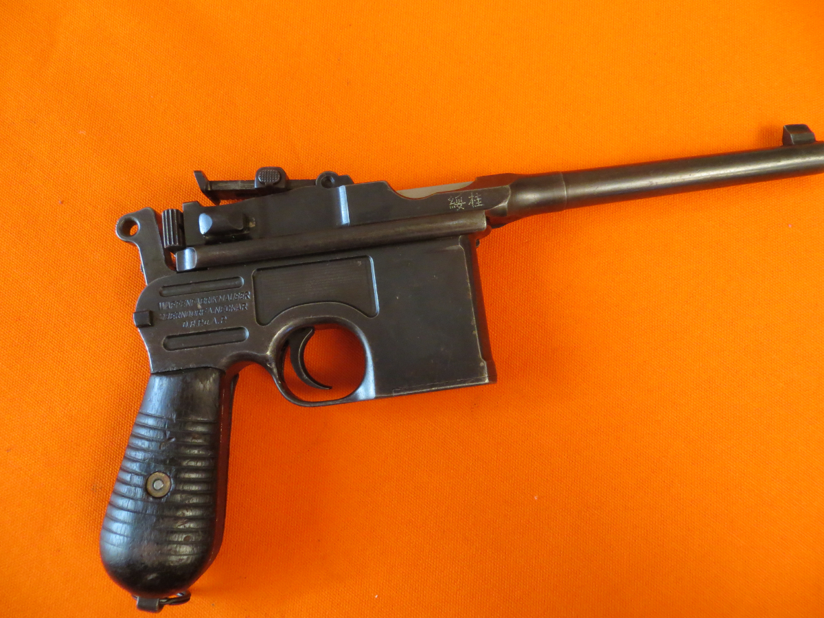 Mauser C96 Model 1930 Chinese Markings 7.63x25mm Mauser For Sale at