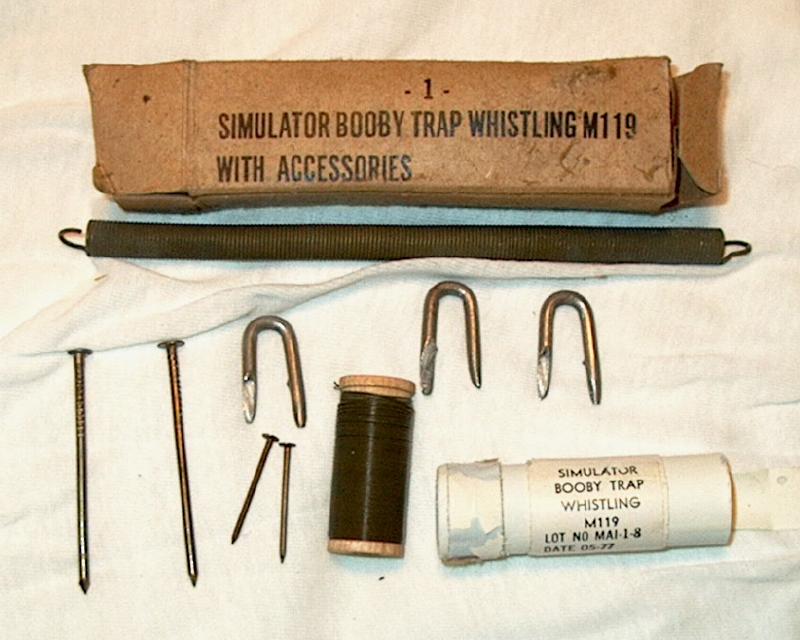 M119 Simulator Booby Trap Whistling w/ Accessories