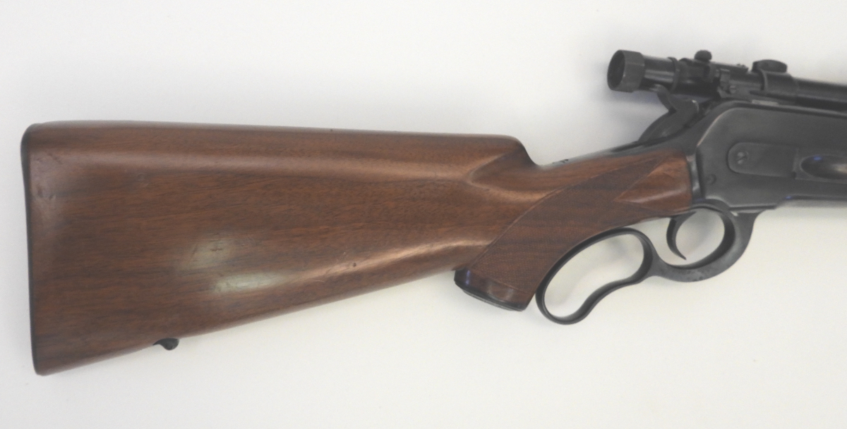 Winchester Model 71 .348 Win Deluxe with scope and ammo .348 Win. - Picture 8