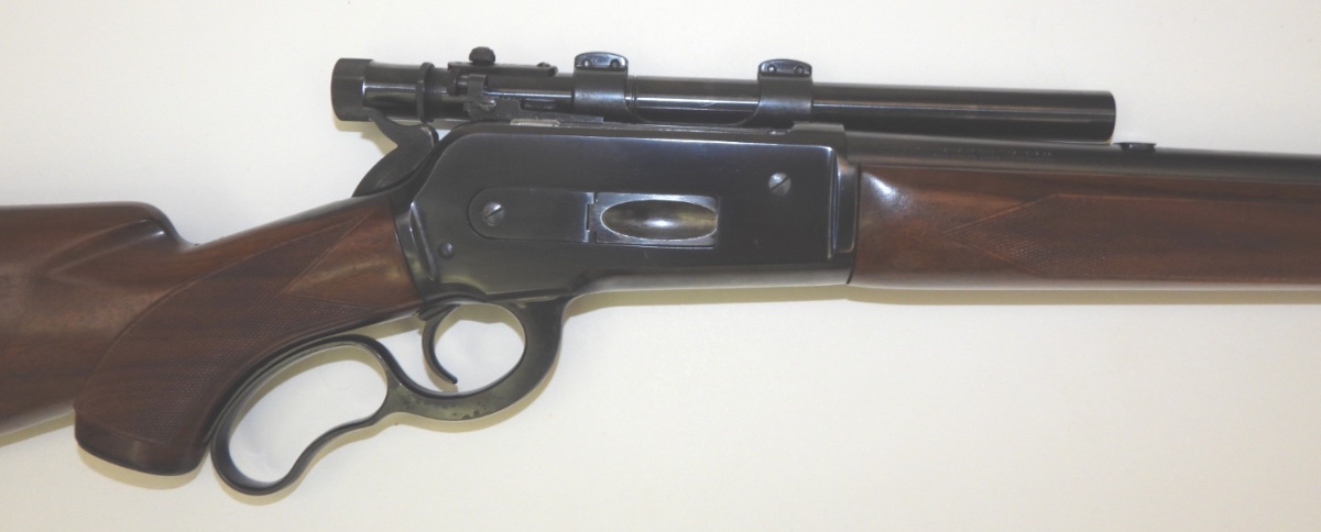 Winchester Model 71 .348 Win Deluxe with scope and ammo .348 Win. - Picture 10