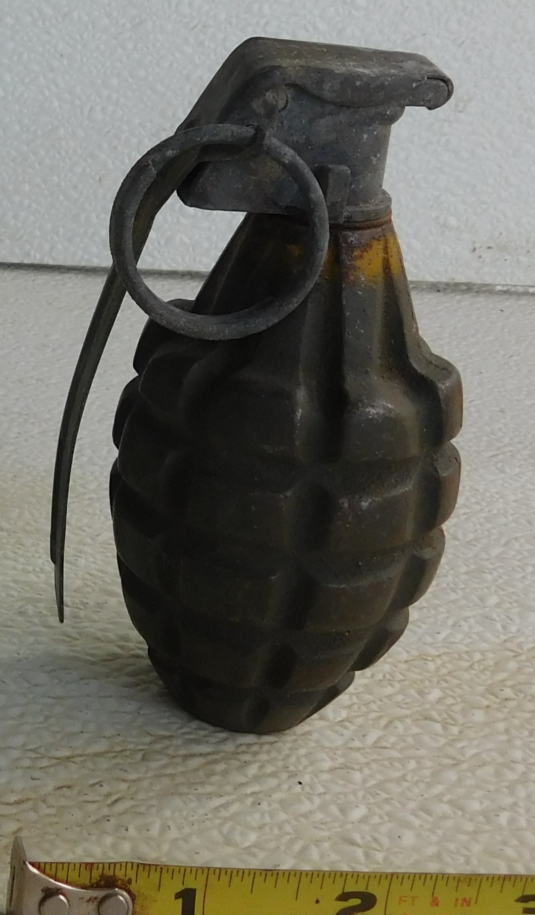 Wwii Us Mki Mk2 Hand Grenade Inert Empty Safe Original For Sale at ...