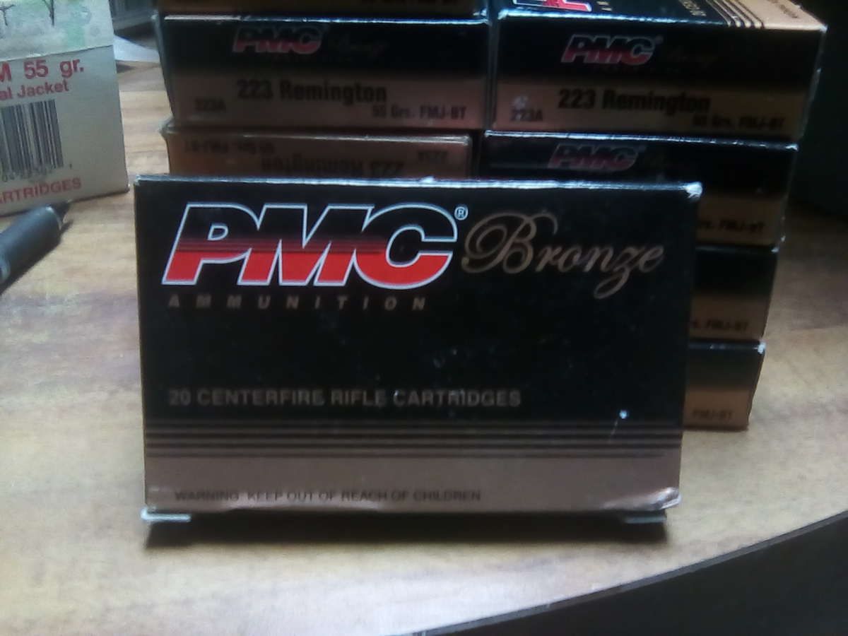 Pmc 223 Remington 55gr Fmj-bt .223 Rem. For Sale At Gunauction.com 