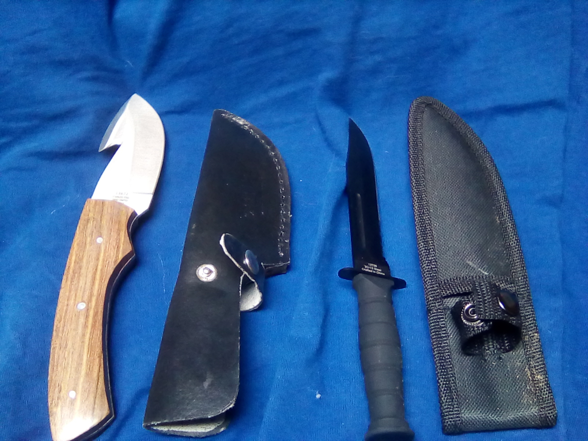 2 Hunting Knives For Sale at 17142653