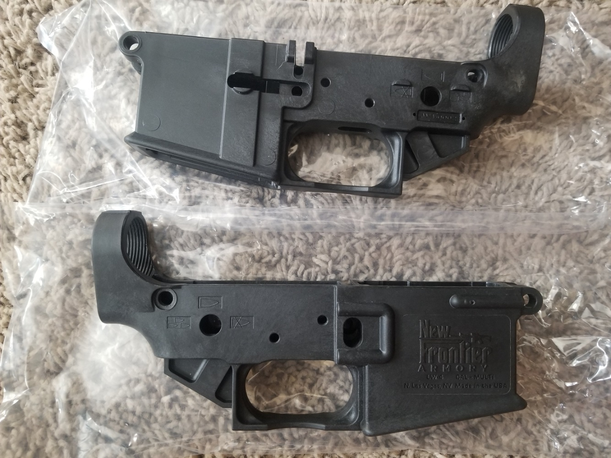 LW4 Stripped Carbon Fiber Lower Receiver