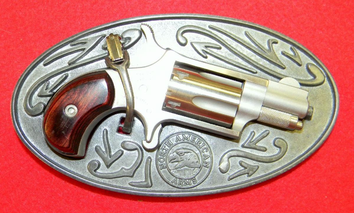 North American Arms Naa22lrBba With Belt Buckle 1 1/8" 22lr .22 Lr