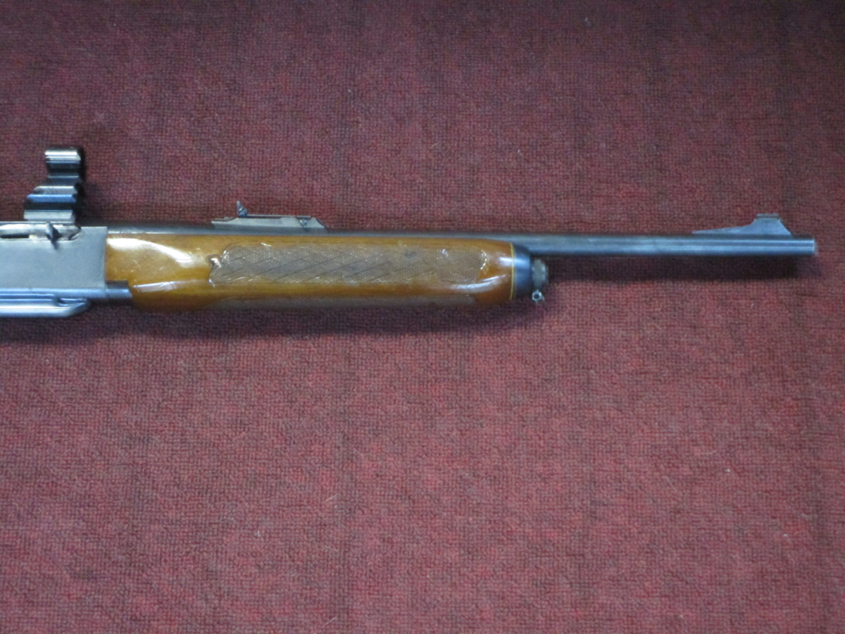 Remington 742 Carbine 18.5in Barrel See Thru Scope Mounts Checkered