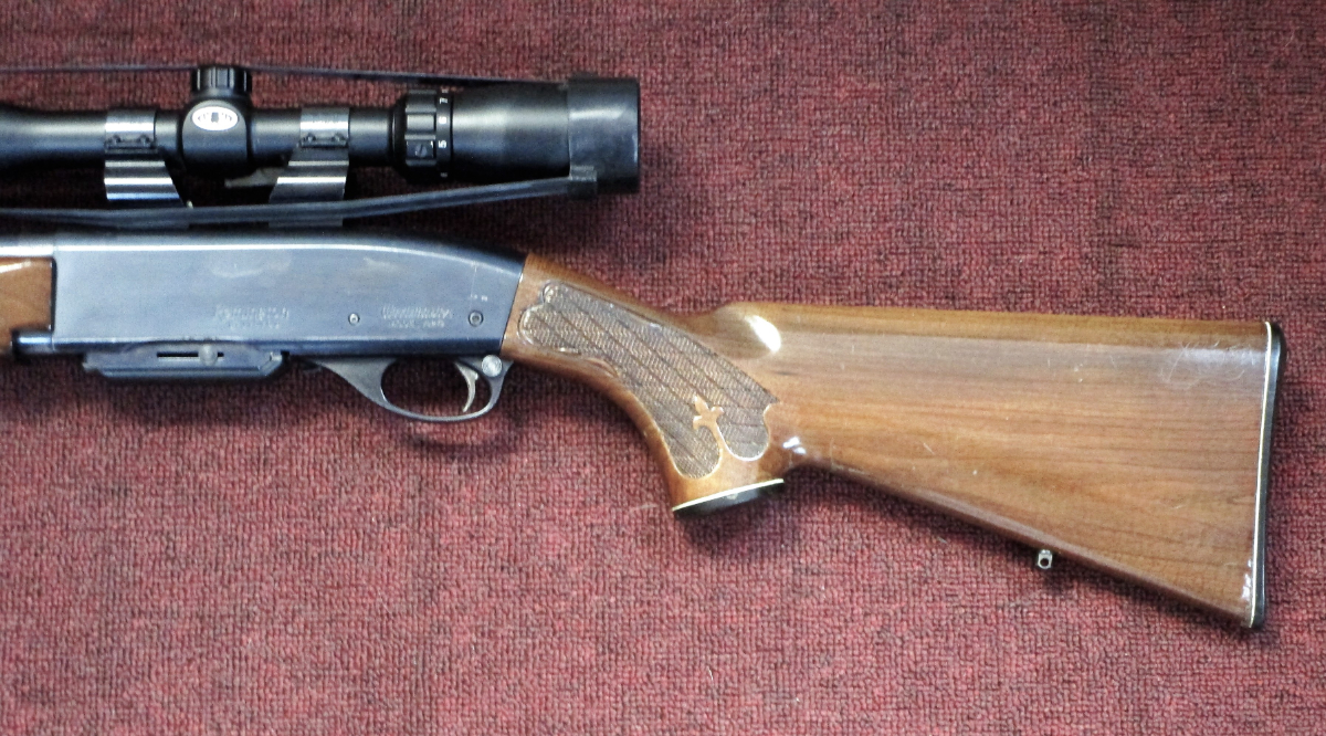 Remington 742 Iron Sights See Thru Rings Bushnell Scope .3006