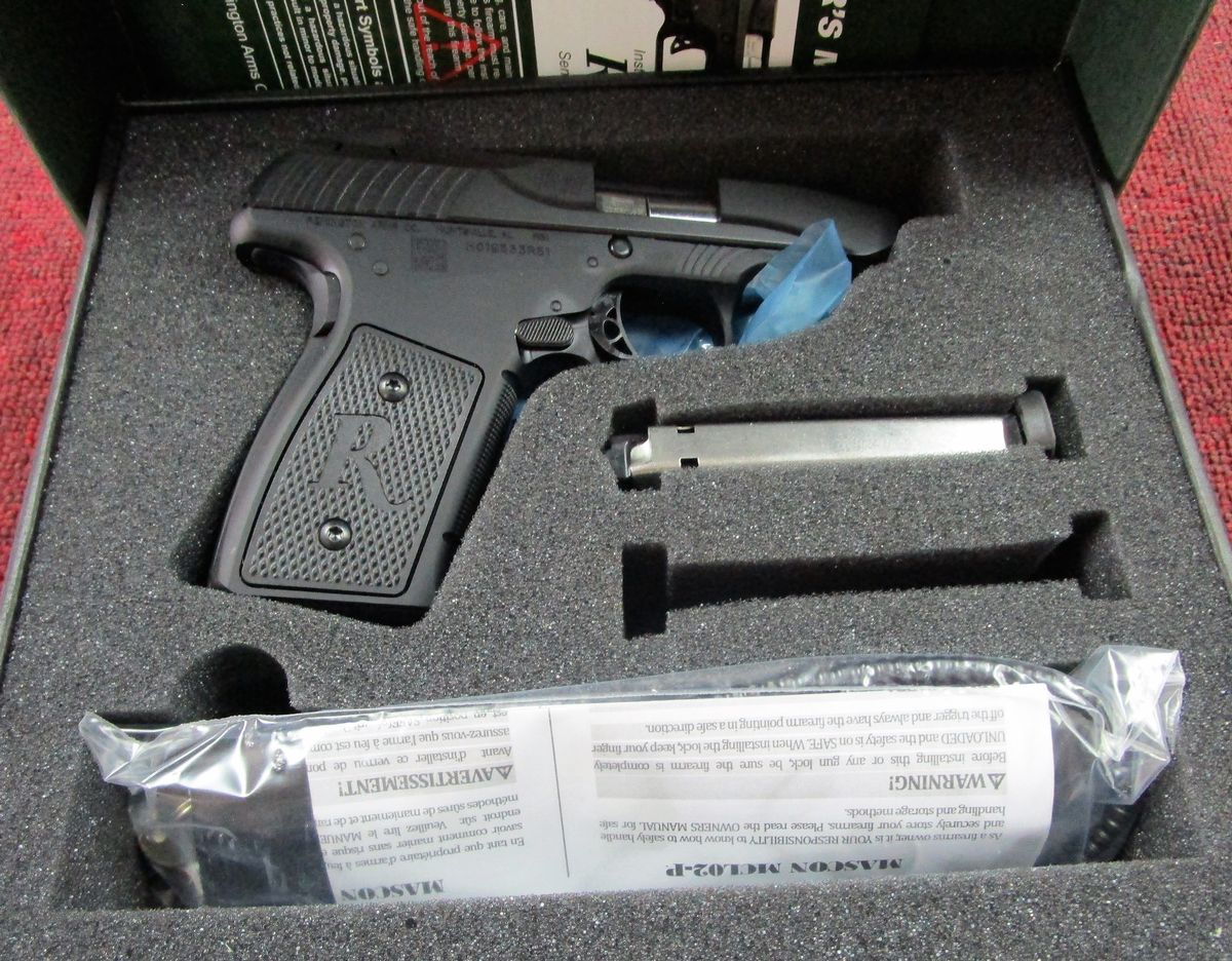 Remington Subcompact P Rated Two Single Stack 7 Round Mag Grip Safety 3 Dot Sights 9mm Luger For Sale At Gunauction Com