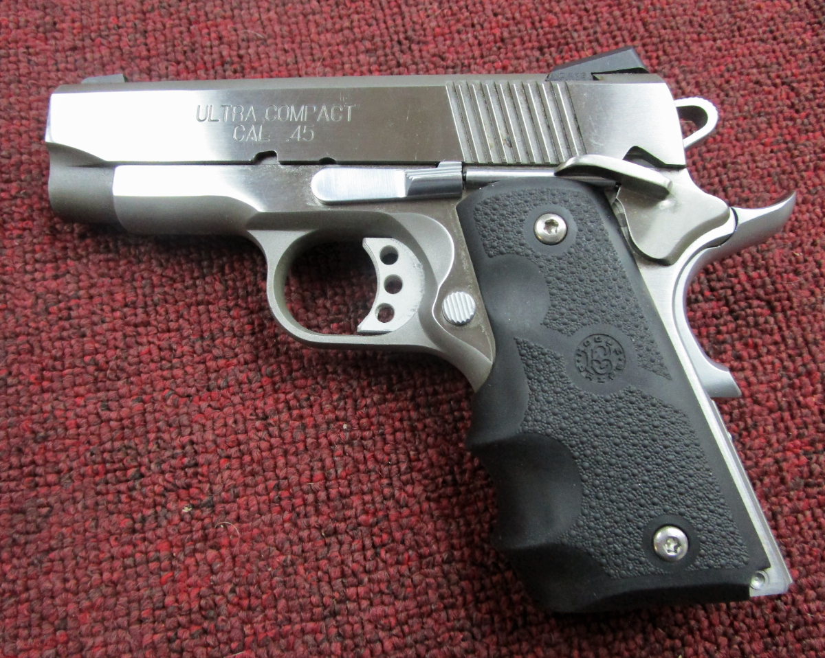 Springfield Armory STAINLESS STEEL ULTRA CUSTOM LOADED ULTRA COMPACT NIGHT SIGHTS .45 ACP - Picture 2