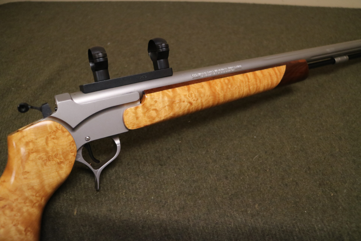 Thompson Center Encore Pro Hunter - Custom Birdseye Maple Stock For ...