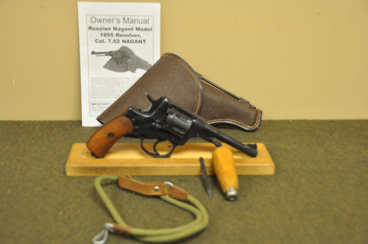 Century Arms Inc - Russian 1895 Nagant 7.62 Nagant w/ Holster serial #189520645 - Picture 1