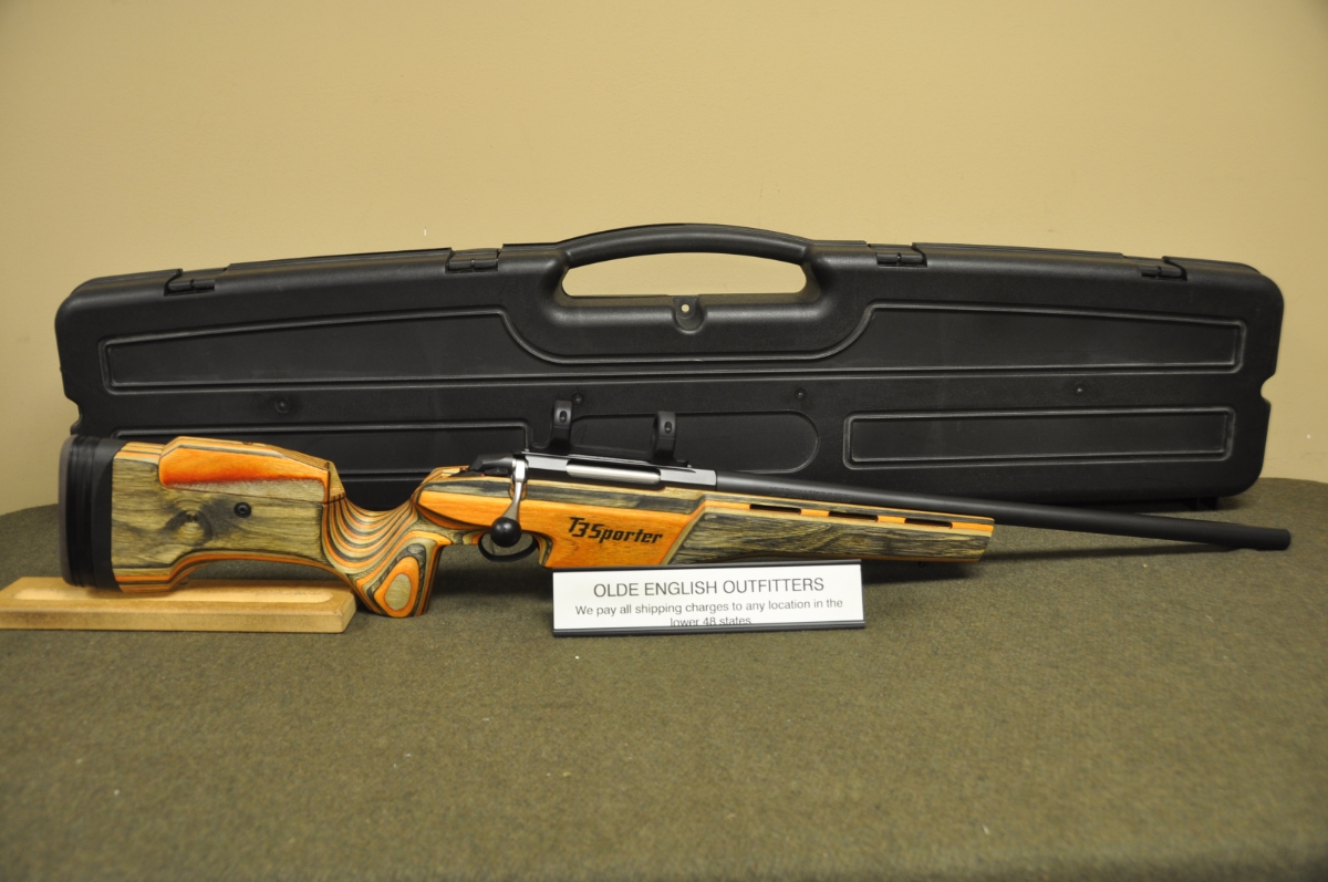 Tikka t3 sporter 6 5x55swedish w 24 barrel 5 rd mag and hard case