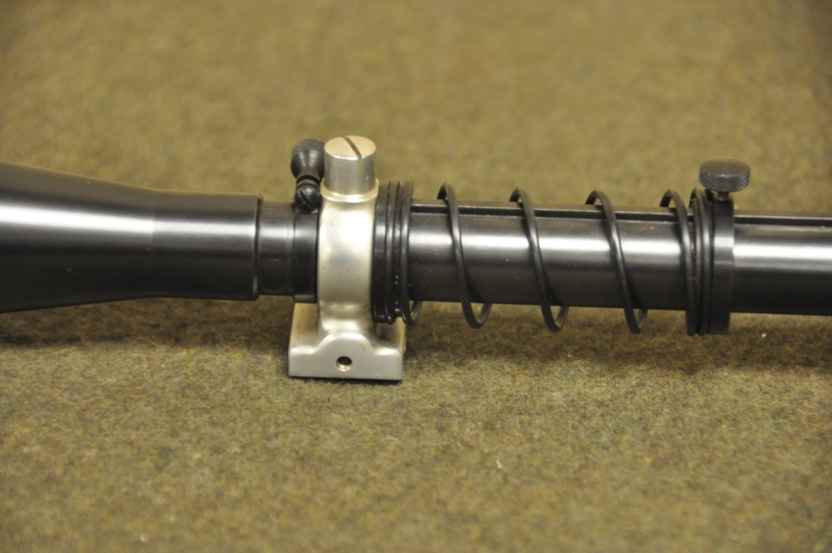 J unertl 20x target scope w adjustable scope mounts serial 18968 for