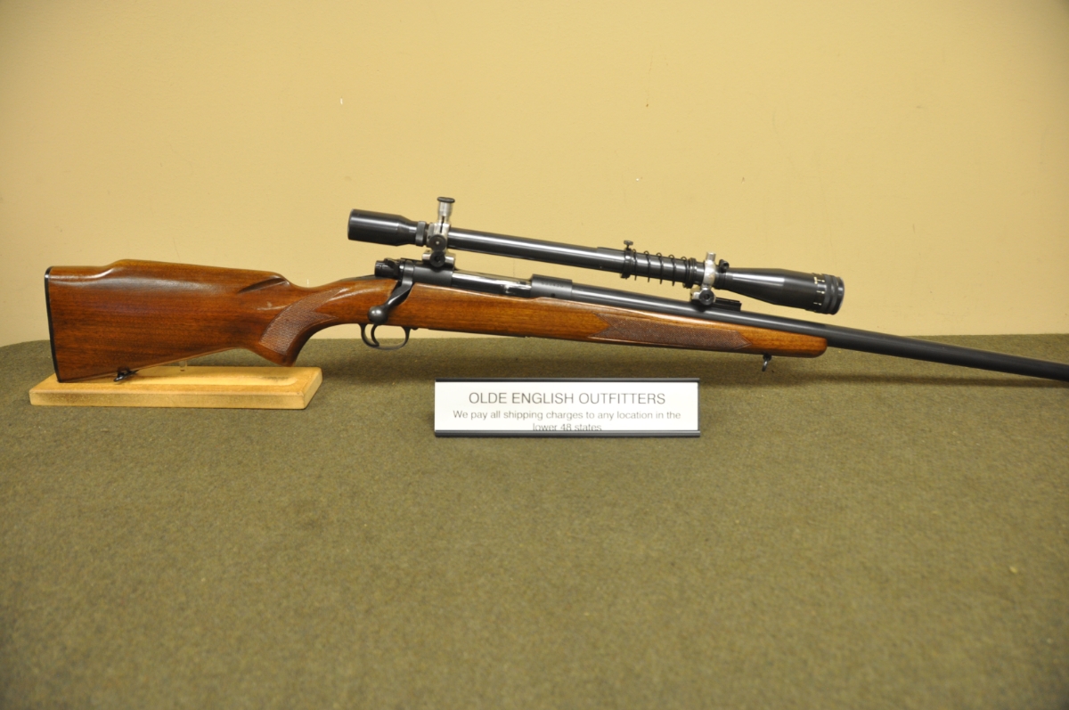 Winchester pre 64 model 70 220swift w 26 heavy barrel unertl 10x